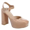 Limelight Womens Della Pump - Nude 1 Limelight Womens Della Pump - Nude -Fashion Women Shoe US 01 106107 00