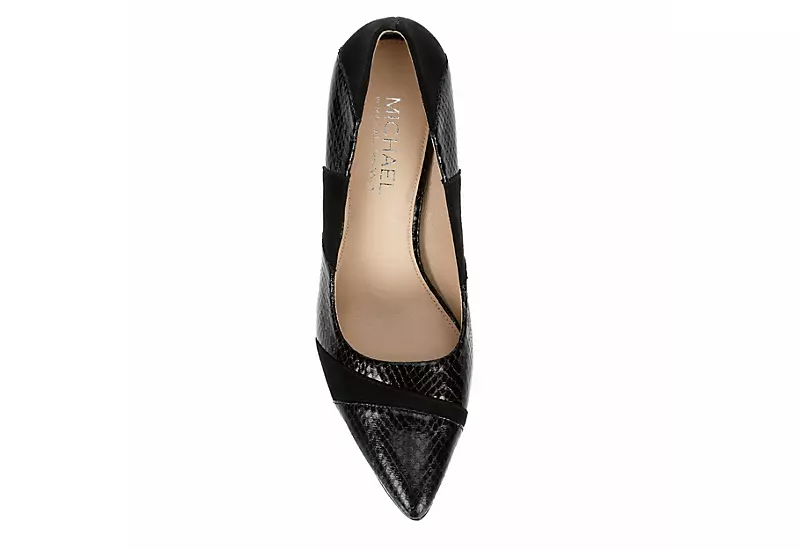 Michael By Michael Shannon Womens Jaime Pump - Black 8 Michael By Michael Shannon Womens Jaime Pump - Black - Image 6