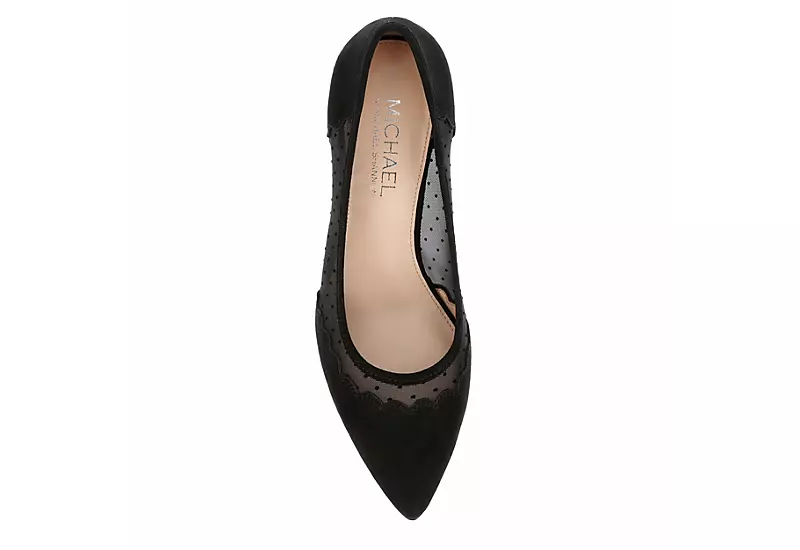 Michael By Michael Shannon Womens Jayla Pump - Black 8 Michael By Michael Shannon Womens Jayla Pump - Black - Image 6