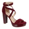 Limelight Womens Lainey Platform Sandal - Wine -Fashion Women Shoe US 01 106134 00