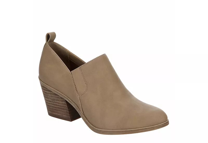Xappeal Womens Natalie Bootie - Taupe 3 Xappeal Womens Natalie Bootie - Taupe