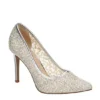 Michael By Michael Shannon Womens Rochelle Pump - Silver -Fashion Women Shoe US 01 106144 00