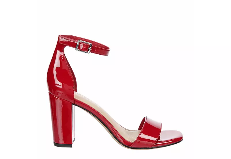 Michael By Michael Shannon Womens Stella Sandal - Red 4 Michael By Michael Shannon Womens Stella Sandal - Red - Image 2