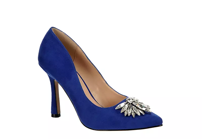 Michael By Michael Shannon Womens Reya Pump - Bright Blue 3 Michael By Michael Shannon Womens Reya Pump - Bright Blue