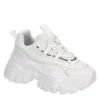 Steve Madden Womens Ecker Sneaker - White 2 Steve Madden Womens Ecker Sneaker - White -Fashion Women Shoe US 01 106176 00