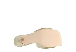 Marc Fisher Womens Daliot Slide Sandal - Gold -Fashion Women Shoe US 01 106237 04