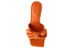 Marc Fisher Womens Demar Slide Sandal - Orange 12 Marc Fisher Womens Demar Slide Sandal - Orange -Fashion Women Shoe US 01 106243 03