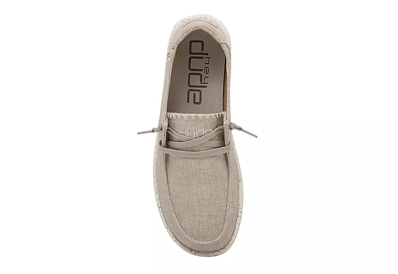 Heydude Womens Wendy Slip On Sneaker - Taupe 7 Heydude Womens Wendy Slip On Sneaker - Taupe - Image 5