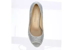 Adrienne Vittadini Womens Gervin Pump - Silver -Fashion Women Shoe US 01 106399 05