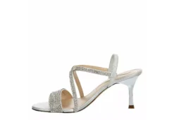 N By Nina Womens Lourdes Sandal - Silver -Fashion Women Shoe US 01 106400 03