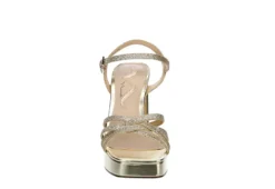 N By Nina Womens Sabrina Platform Sandal - Champagne 11 N By Nina Womens Sabrina Platform Sandal - Champagne -Fashion Women Shoe US 01 106405 02