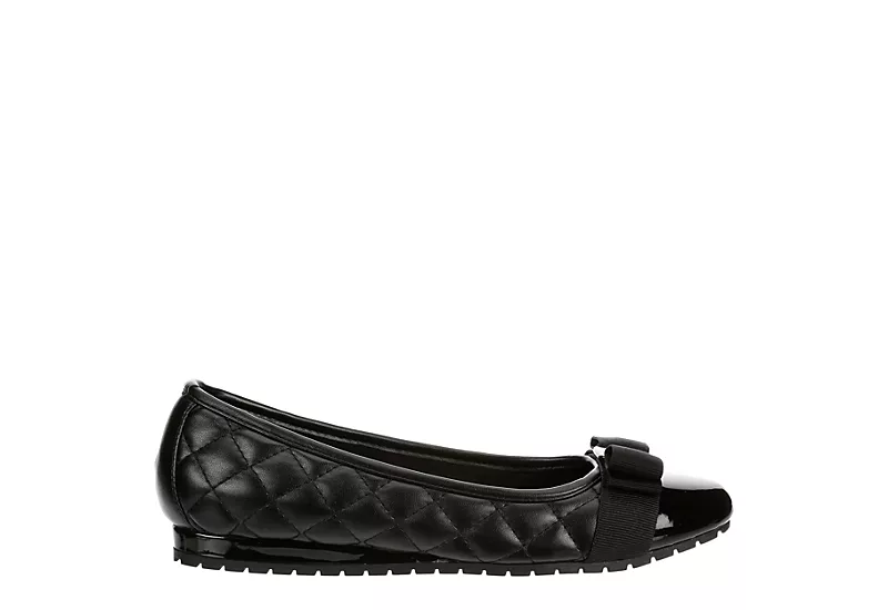 Ak Anne Klein Womens Gianna-q Flat - Black 4 Ak Anne Klein Womens Gianna-q Flat - Black - Image 2