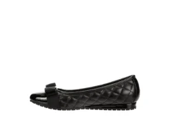 Ak Anne Klein Womens Gianna-q Flat - Black 12 Ak Anne Klein Womens Gianna-q Flat - Black -Fashion Women Shoe US 01 106419 03