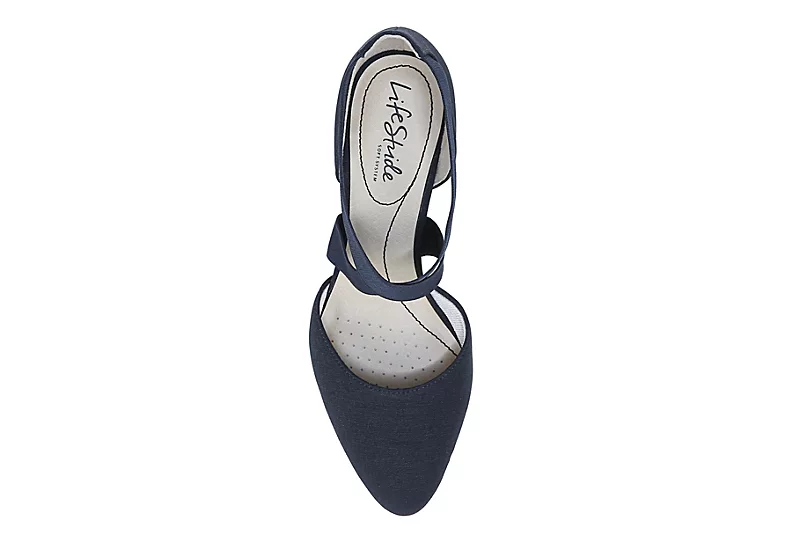 Lifestride Womens Gallery Pump - Navy 8 Lifestride Womens Gallery Pump - Navy - Image 6