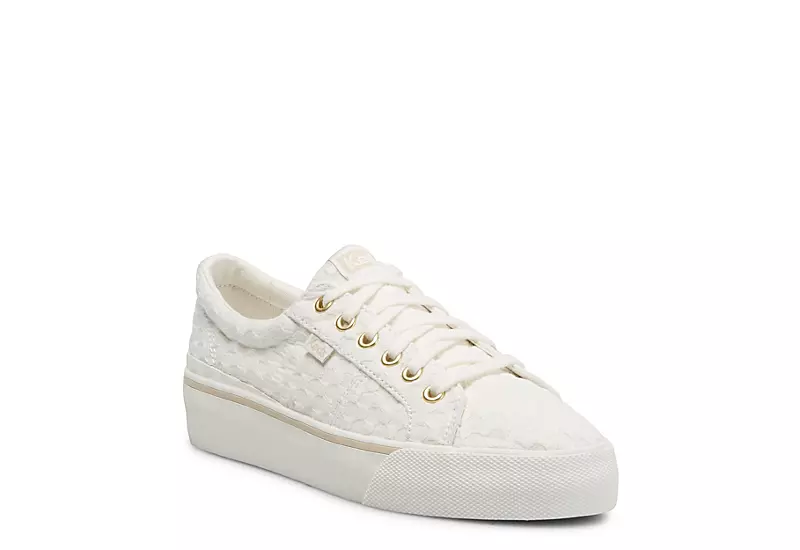Keds Womens Jump Kick Duo Sneaker - White 3 Keds Womens Jump Kick Duo Sneaker - White