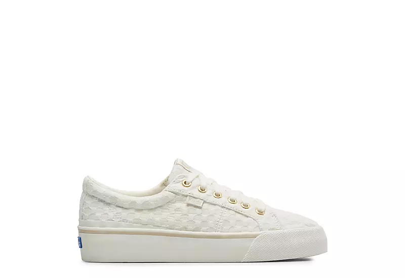 Keds Womens Jump Kick Duo Sneaker - White 4 Keds Womens Jump Kick Duo Sneaker - White - Image 2