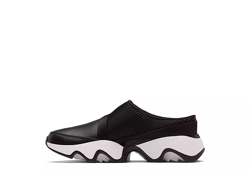 Sorel Womens Kinetic Impact Ii Mule Sneaker - Black 5 Sorel Womens Kinetic Impact Ii Mule Sneaker - Black - Image 3