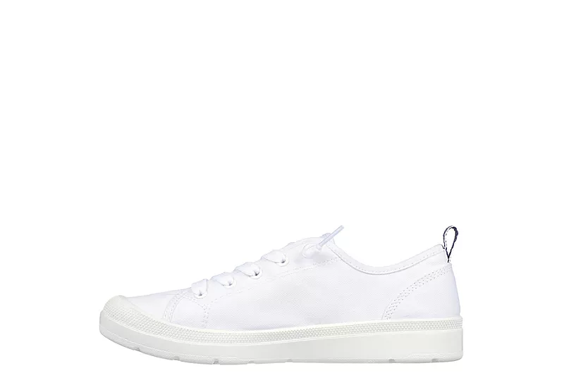 Skechers Womens Beyond Sprouting Memory Slip On Sneaker - White 5 Skechers Womens Beyond Sprouting Memory Slip On Sneaker - White - Image 3