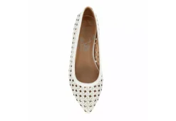 Mootsies Tootsies Womens Akshy Flat - White -Fashion Women Shoe US 01 106980 05