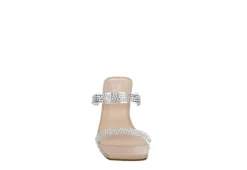Michael By Michael Shannon Womens Dionna Slide Sandal - Clear -Fashion Women Shoe US 01 107002 02