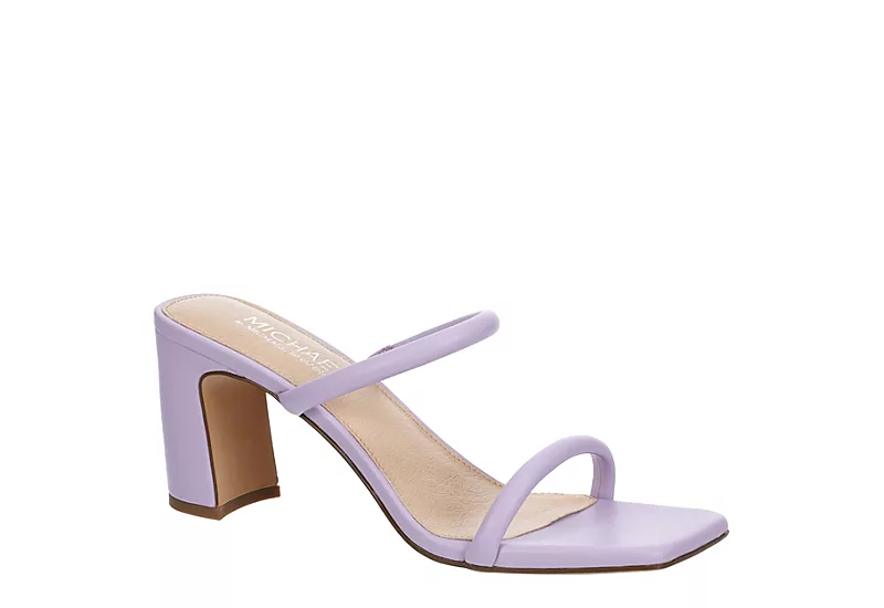Michael By Michael Shannon Womens Dionne Slide Sandal - Lilac 3 Michael By Michael Shannon Womens Dionne Slide Sandal - Lilac