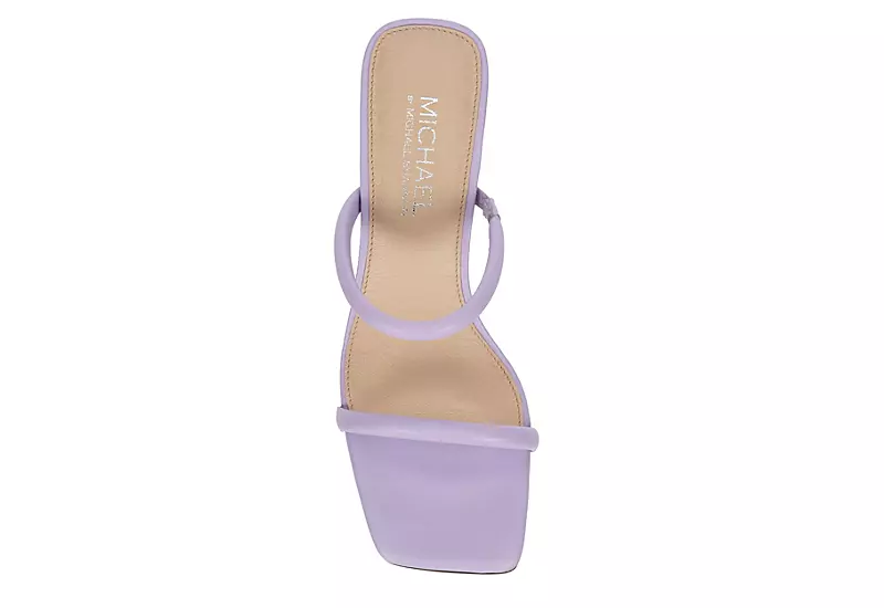Michael By Michael Shannon Womens Dionne Slide Sandal - Lilac 8 Michael By Michael Shannon Womens Dionne Slide Sandal - Lilac - Image 6