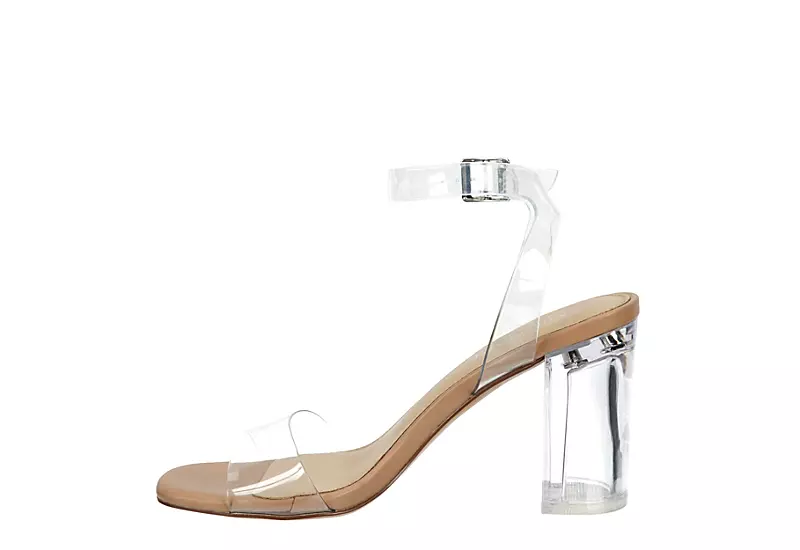 Michael By Michael Shannon Womens Selina Sandal - Clear 6 Michael By Michael Shannon Womens Selina Sandal - Clear - Image 4