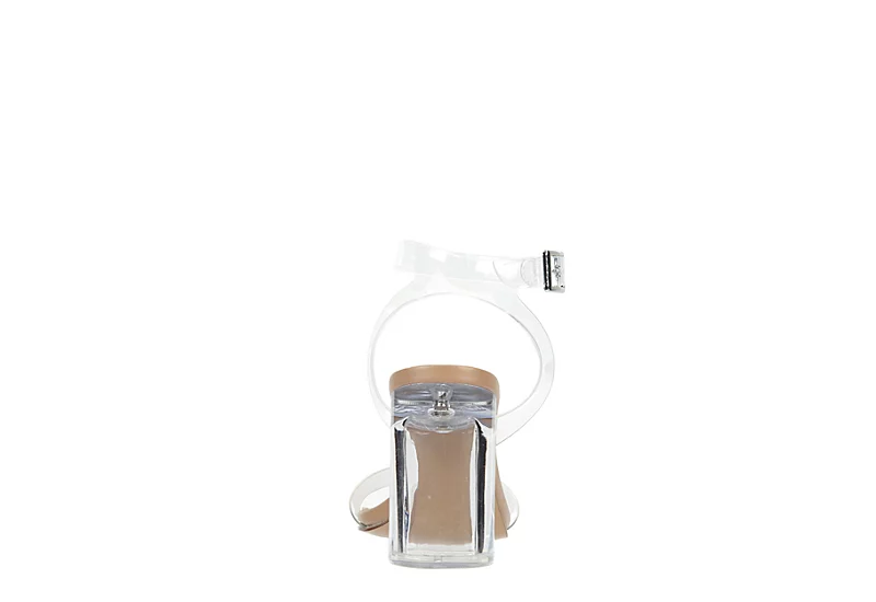 Michael By Michael Shannon Womens Selina Sandal - Clear 7 Michael By Michael Shannon Womens Selina Sandal - Clear - Image 5