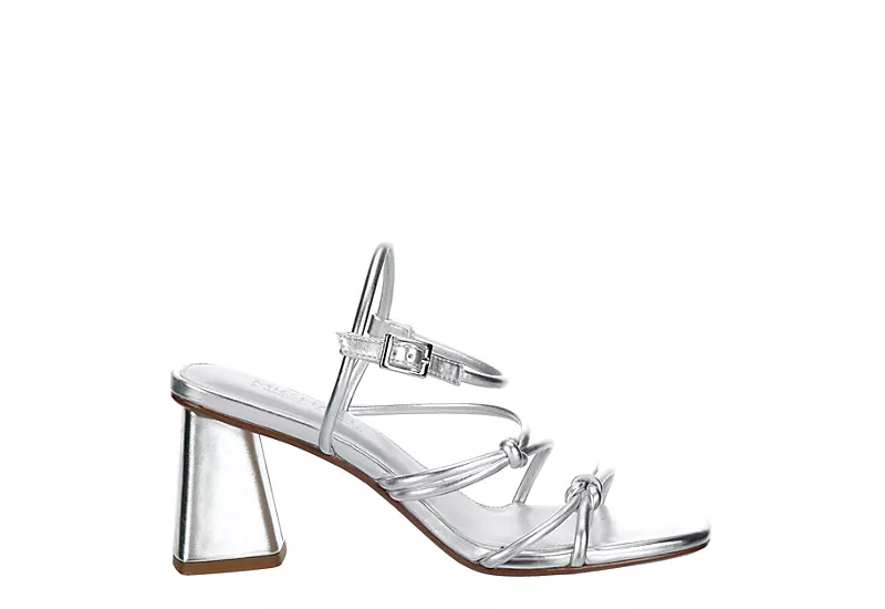 Michael By Michael Shannon Womens Tristan Sandal - Silver 4 Michael By Michael Shannon Womens Tristan Sandal - Silver - Image 2