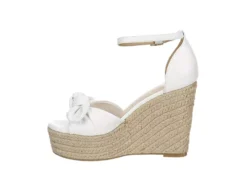 Michael By Michael Shannon Womens Baye Wedge Sandal - White -Fashion Women Shoe US 01 107019 03