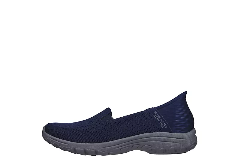 Skechers Womens Slip-ins Reggae Fest 2.0 Guiding Sneaker - Navy 5 Skechers Womens Slip-ins Reggae Fest 2.0 Guiding Sneaker - Navy - Image 3
