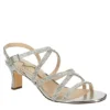 N By Nina Womens Bloom Sandal - Silver 1 N By Nina Womens Bloom Sandal - Silver -Fashion Women Shoe US 01 107405 00