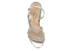 N By Nina Womens Sabetha Sandal - Silver 14 N By Nina Womens Sabetha Sandal - Silver -Fashion Women Shoe US 01 107407 05