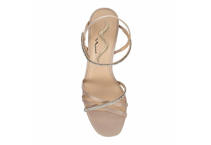 N By Nina Womens Amillia Sandal - Champagne 8 N By Nina Womens Amillia Sandal - Champagne - Image 6