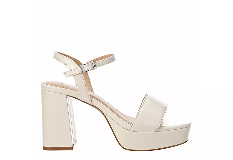 Limelight Womens Ansley Platform Sandal - Bone 4 Limelight Womens Ansley Platform Sandal - Bone - Image 2