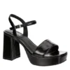 Limelight Womens Ansley Platform Sandal - Black