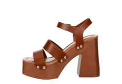 Madden Girl Womens Greenville Platform Sandal - Cognac 12 Madden Girl Womens Greenville Platform Sandal - Cognac -Fashion Women Shoe US 01 107536 03