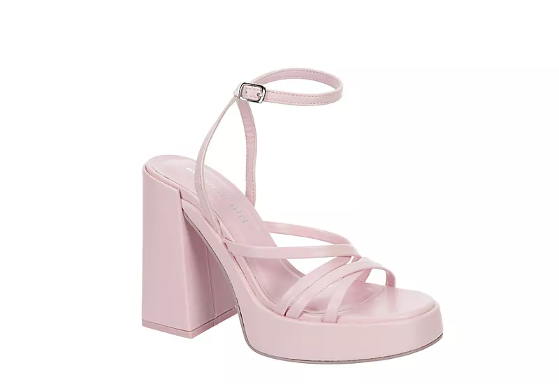 Madden Girl Womens Aces Platform Sandal - Pink 3 Madden Girl Womens Aces Platform Sandal - Pink