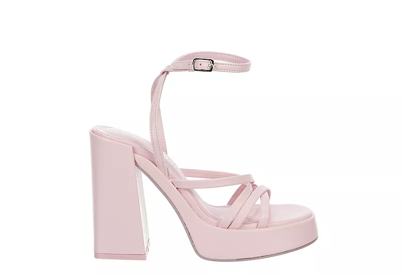 Madden Girl Womens Aces Platform Sandal - Pink 4 Madden Girl Womens Aces Platform Sandal - Pink - Image 2