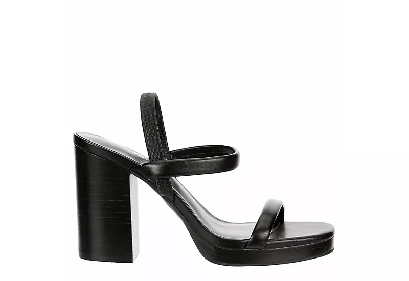 Madden Girl Womens Didi Platform Sandal - Black 4 Madden Girl Womens Didi Platform Sandal - Black - Image 2