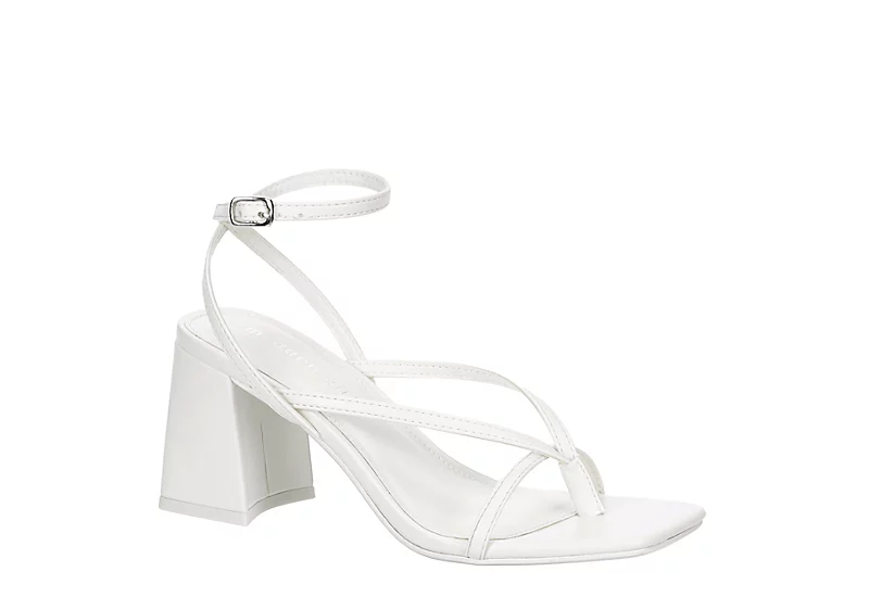 Madden Girl Womens Marrvel Sandal - White 3 Madden Girl Womens Marrvel Sandal - White