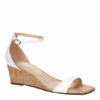 Unisa Womens Karder Wedge Sandal - White -Fashion Women Shoe US 01 107562 00