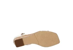Unisa Womens Karder Wedge Sandal - White -Fashion Women Shoe US 01 107562 06