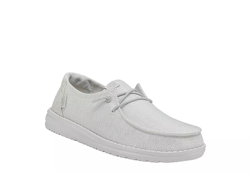Heydude Womens Wendy Slip On Sneaker - White 3 Heydude Womens Wendy Slip On Sneaker - White