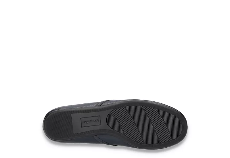 Easy Street Womens Tamar Flat - Navy 9 Easy Street Womens Tamar Flat - Navy - Image 7