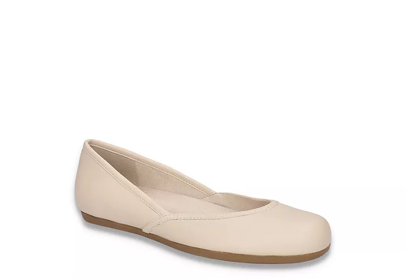 Easy Street Womens Tamar Flat - Bone 3 Easy Street Womens Tamar Flat - Bone