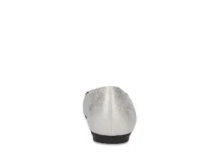 Easy Street Womens Asher Flat - Silver 13 Easy Street Womens Asher Flat - Silver -Fashion Women Shoe US 01 108021 04