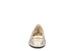 Easy Street Womens Asher Flat - Gold -Fashion Women Shoe US 01 108022 02
