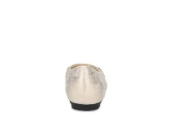 Easy Street Womens Asher Flat - Gold -Fashion Women Shoe US 01 108022 04