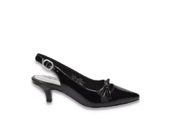 Easy Street Womens Emerin Slingback Pump - Black 10 Easy Street Womens Emerin Slingback Pump - Black -Fashion Women Shoe US 01 108057 01